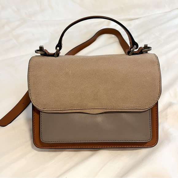 Rebecca Minkoff Leather and Suede Bag - Picture 1 of 14